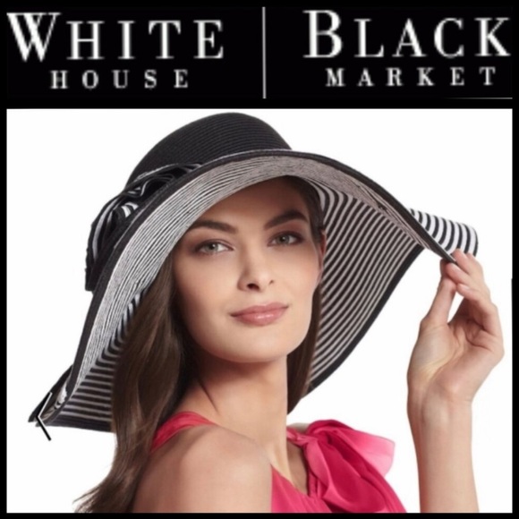NWT White House Black Market Sun Hat - Picture 4 of 4